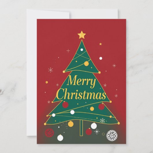 einfache Weihnachten (Vorderseite)