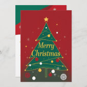 einfache Weihnachten (Vorne/Hinten)