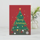 einfache Weihnachten (Stehend Vorderseite)