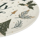 Einfache Weihnachten O Heilige Nacht Schneidebrett (Ecke)