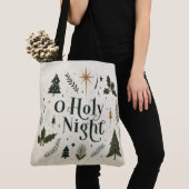 Einfache Weihnachten O Heilige Nacht Tasche (Von Nahem)
