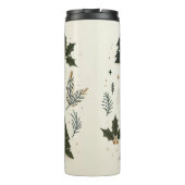 Einfache Weihnachten O Heilige Nacht Thermosbecher (Rückseite)