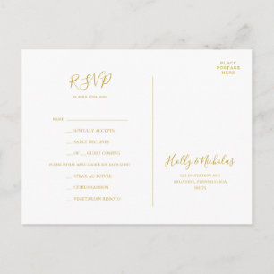 Einfache Weihnachten White Menu Choice UAWG Post Postkarte