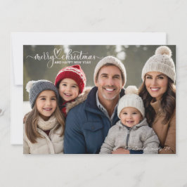 Einfache Weihnachts-Weihnachts-Weihnachtskarte für Dankeskarte