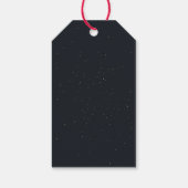 Einfache Weihnachtsbaummarke der Marine Geschenkanhänger (Rückseite)