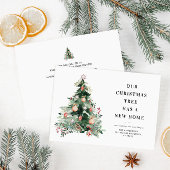 einfache Weihnachtsfeiertage Feiertagskarte