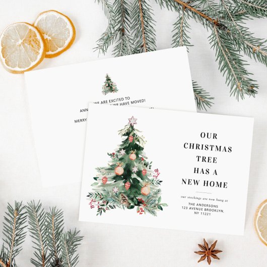 einfache Weihnachtsfeiertage Feiertagskarte