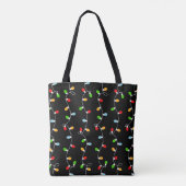 Einfache Weihnachtslichter Tasche (Rückseite)