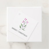 Einfache Weihnachtsmarken Geschenkanhänger (Beispiel)