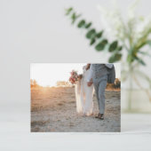 Einfache Weihnachtspostkarte Feiertagspostkarte (Stehend Vorderseite)