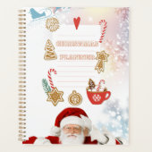 Einfache Weihnachtsveranstalter - Planer (Vorderseite)