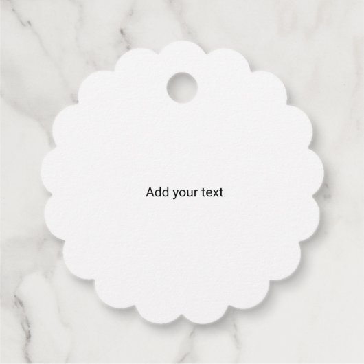 einfache Weihnachtszeiten hinzufügen Geschenkanhänger (Rückseite)