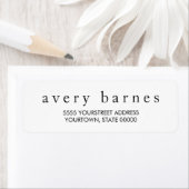 Einfache Weiß Elegant Modernes Beruflich (Insitu)