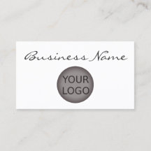 Einfache weiße, benutzerdefinierte Logos und Farbe