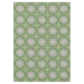 Einfache weiße Blume Tischdecke (Vorderseite)