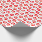 Einfache, weiße Candies mit weißer Bonbons Geschenkpapier (Ecke)