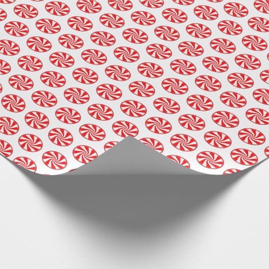 Einfache, weiße Candies mit weißer Bonbons Geschenkpapier (Ecke)