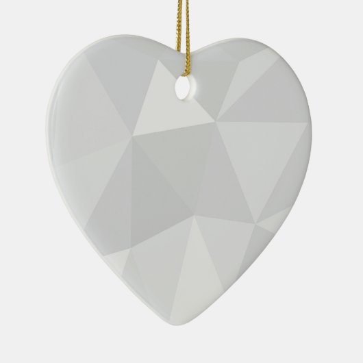 Einfache, weiße, moderne, trendige, coole Abbildun Keramik Ornament (Rechts)