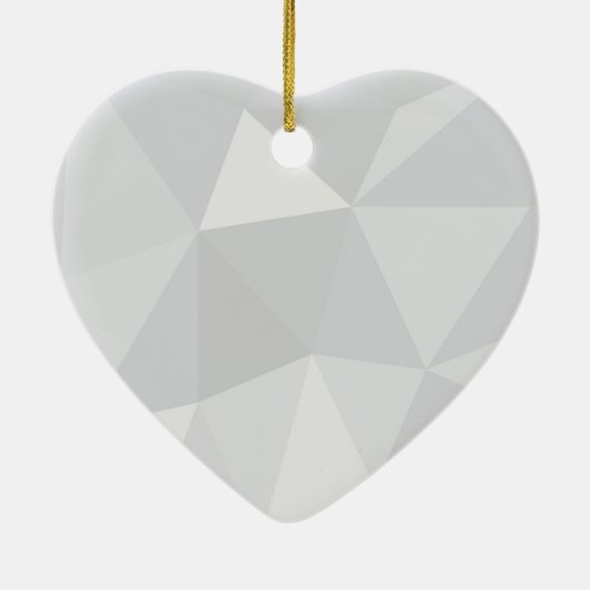 Einfache, weiße, moderne, trendige, coole Abbildun Keramik Ornament (Hinten)