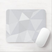 Einfache, weiße, moderne, trendige, coole Abbildun Mousepad (Mit Mouse)