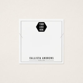 Einfache weiße Platzierung der Netzwerkkarte für d