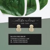 Einfache weiße schwarze Skripterfassungskarte