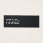 Einfache weiße Schwarzweiß-Multifunktionsanzeigeka (Rückseite)