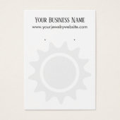 Einfache weiße Sonnenschutzstreifen-Anzeigetafeln (Vorderseite)