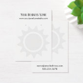 Einfache weiße Sonnenschutzstreifen-Anzeigetafeln (Schreibtisch)