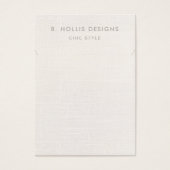 Einfache weiße Wäsche (Bild), Netzklace Display Ho (Vorderseite)