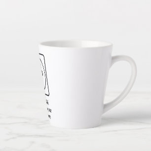 Einfache Werbe-Tasse mit Firmenlogo Milchtasse