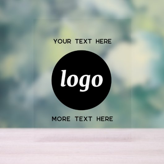 Einfache Werbeaktion für Logos Acrylschild (Neutral)