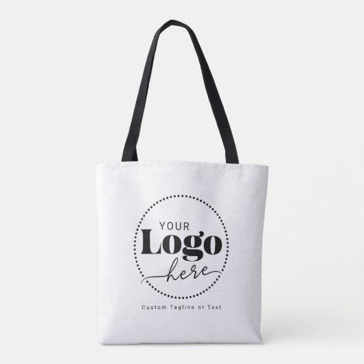 Einfache Werbeaktion für Logos Tasche (Rückseite)
