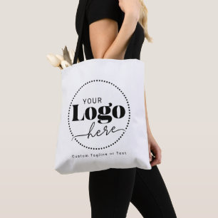 Einfache Werbeaktion für Logos Tasche