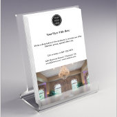 Einfache Werbefirma-Logo Flyer