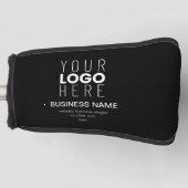 Einfache Werbevorlage für Ihr Firmenlogo Golf Headcover (Vorderseite)
