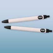 Einfache Werbung für Logos in Rosa Kugelschreiber