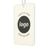 Einfache Werbung für Logos und Texte Autolufterfrischer (Links)