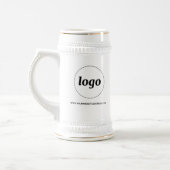 Einfache Werbung für Logos und Texte Bierglas (Links)