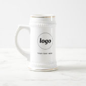 Einfache Werbung für Logos und Texte Bierglas (Links)