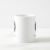 Einfache Werbung für Logos und Texte Kaffeetasse (Mittel)