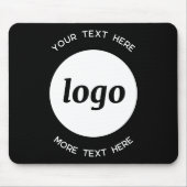 Einfache Werbung für Logos und Texte Mousepad (Vorne)