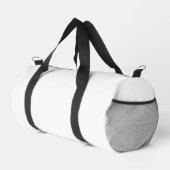 Einfache White Small Duffel Tasche - Duffel Tasche (Rechte Ecke)