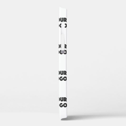 Einfache Wiederholung des Logos | weiß Case-Mate iPhone Hülle (Rückseite / Links)