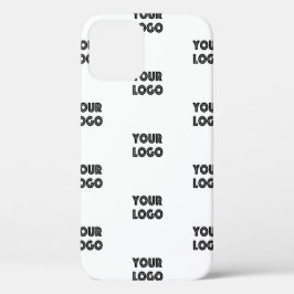 Einfache Wiederholung des Logos | weiß Case-Mate iPhone Hülle