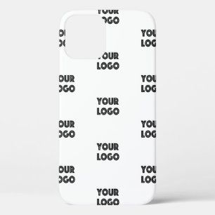 Einfache Wiederholung des Logos   weiß Case-Mate iPhone Hülle