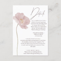 Einfache Wildblume Boho Wedding Details