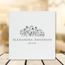 Einfache Wildblumen Minimalistisch