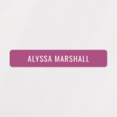 Einfache Winter Bright Farben Kinder Wassersichere Etiketten (Design 1)