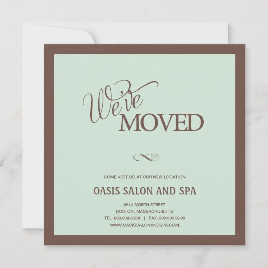 Einfache Wirbel für Ankündigung (Vorderseite)